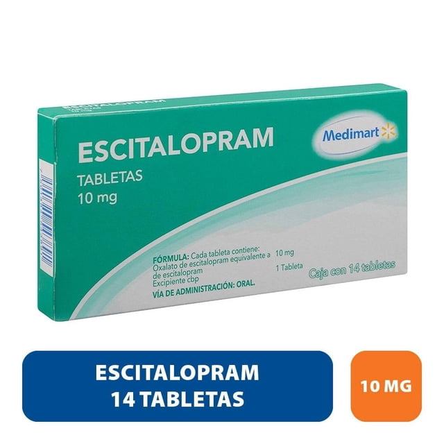 Escitalopram Medimart 10 mg, 14 tabletas