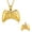 Gold, variant on Personalize Stainless Steel Gamepad Urn Pendant Necklace for Cremation Ashes Keepsake Memorial Jewelry Necklace for Ashes of Loved One