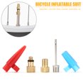 thumbnail image 4 of Schrader Presta/set Kit adaptador de manguera de aguja de válvula de inflado de neumáticos de bicicleta 5 uds, 4 of 9
