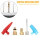 thumbnail image 4 of Schrader Presta/set Kit adaptador de manguera de aguja de válvula de inflado de neumáticos de bicicleta 5 uds, 4 of 9