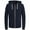 AG169# Blue, variant on ZXLBBD Men's Solid Color Stitching Drawstring Hooded Slim Fashion Jacket Coat Outwear Casual Outdoor Loose Fit Daily Wear