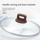 thumbnail image 4 of Eigraketly 2x tapa de olla de grano de madera resistente y confiable, accesorio esencial con cuentas superiores para utensilios de cocina, tapa Herramientas y ferretería Verde, 4 of 6