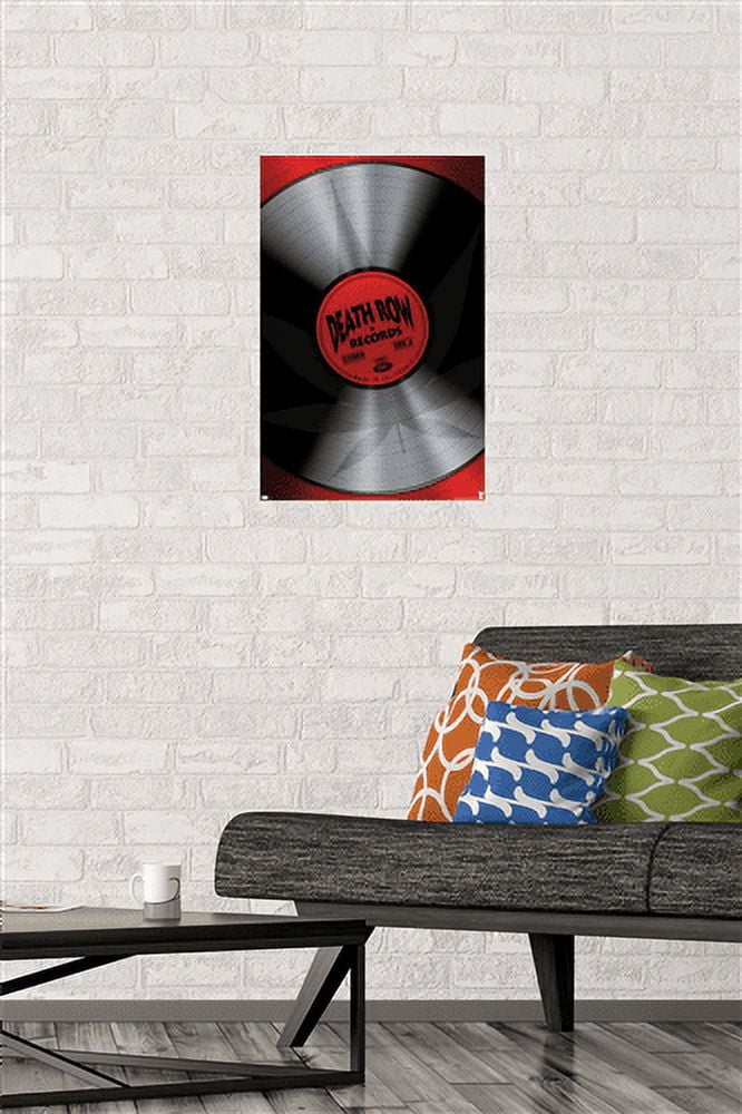Death Row Records - Record Wall Poster, 14.725" x 22.375"