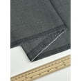 thumbnail image 6 of Minerva Stretch Woven Viscose Suiting Fabric Grey - per yard, 6 of 6