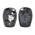thumbnail image 2 of Carcasa para llave remota de 3 botones sin cuchilla para Renault Logan Sandero Clio Fluence Vivaro Master Traffic, 2 of 4