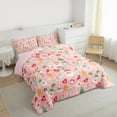thumbnail image 3 of Castle Fairy Kids Santa Claus 2pcs Bedding Comforter Set,Merry Christmas Twin Comforter Sets,Festival Xmas Breathable Bedding Set,Ultra Soft Home Decor, 3 of 8