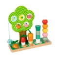 thumbnail image 3 of Rompecabezas con forma de madera Toy Educational Toy de madera Apilamiento de vegetales y juguete de clasificación para regalo de cumpleaños, 3 of 8