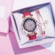 thumbnail image 4 of Reloj de mujer Regalo Reloj de mujer Reloj de cuarzo de moda Espejo de cristal, 4 of 6