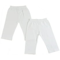 Bambini White Track Sweatpants, 2pk (Baby Boys or Baby Girls, Unisex)