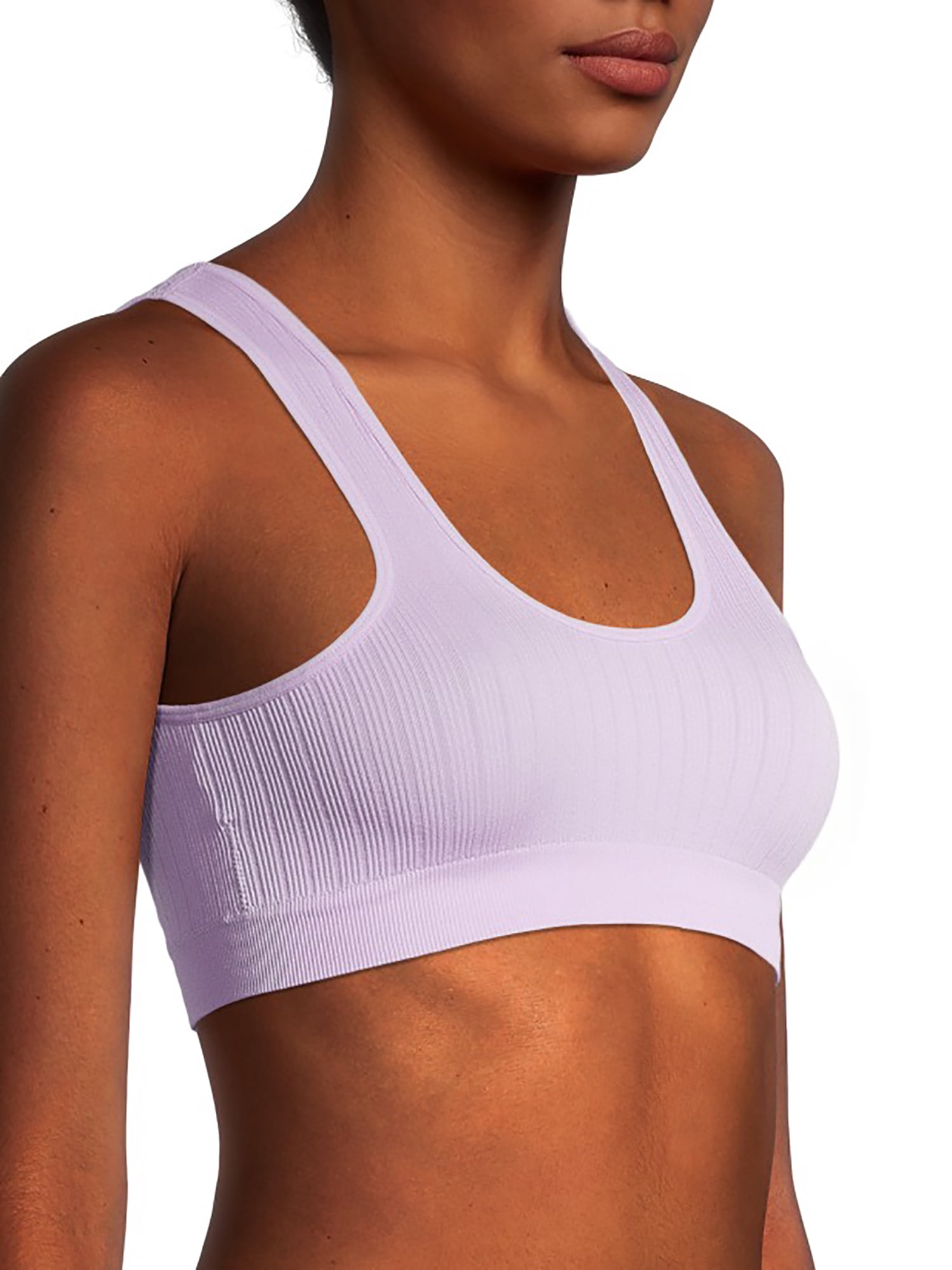 No Boundaries Juniors' Double Scoop Bra