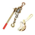 thumbnail image 2 of yuksok Rope Grip Puller Manual Steel Wire Tensioner for Car Cargo Fence Engineering 1 Ton, 2 of 9