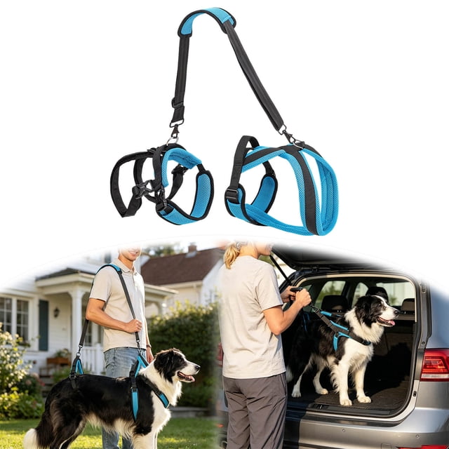 Tong Mobility Harness Pawlift Full Harness 2 In 1 Full Support Aid & Sling With Adjustable Straps Machine Washable With Breathable Mesh Design