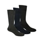 thumbnail image 1 of Calcetines de invierno Hechos de algodón. 3 pares colores obscuros, 1 of 4