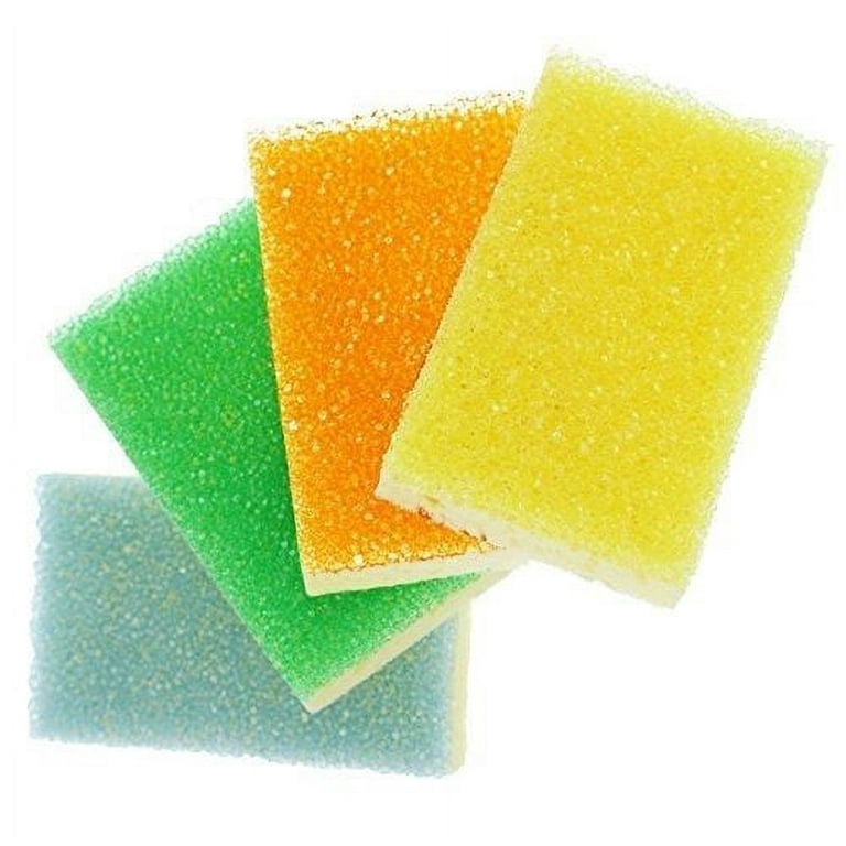 48 Pcs Klickpick Home - Scrubbing Sponge Dish Sponge - Non Scratch Cleaning Scrub Sponges - Heavy Duty Sponge - Double-Sided Sponge for Cleaning