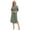 Green, variant on Women Long Sleeve Nightgown Loose Fit Sleepshirt Spring Fall Calf-Length Soft House Dress Round Neck Comfy Sleepwear Loungewear, Gray S-3XL