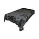 thumbnail image 2 of Mantel de Encaje Negro Macarena Decoración de Mesa Halloween 135x175cm, 2 of 8