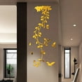 thumbnail image 2 of Removable 3D Mirror Flower Art Wall Sticker Acrylic Mural Decal Home Room Decor, 2 of 4