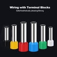 thumbnail image 4 of Crimper Tool Kit Crimp Ferrule Including 18 Types 960Pcs Insulated Wire Terminals Self Adjusting Crimping Plier Set Tool Guage 0.5-10mm², 4 of 9