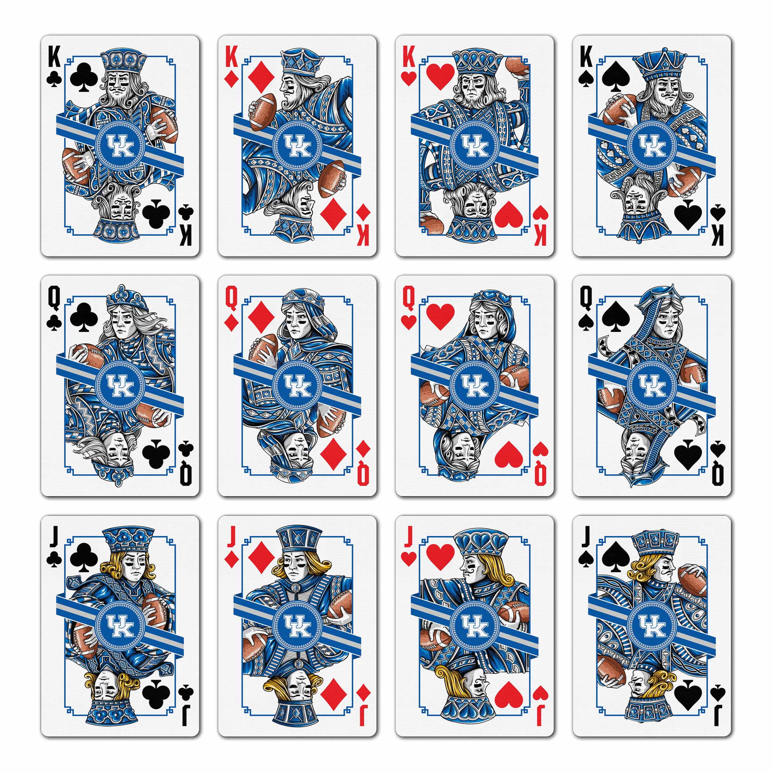 YouTheFan NCAA Kentucky Wildcats Classic Series Playing Cards