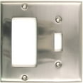thumbnail image 2 of 788ORB Double Rocker and Toggle Switch Plate Oil Rubbed Bronze Finish, 2 of 2