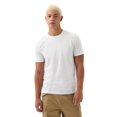thumbnail image 1 of Shirt GAP para hombre, cuello redondo, suave, para uso diario, color blanco, 2XL, 1 of 2