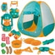 thumbnail image 1 of Tienda de campaña FUN LITTLE TOYS desplegable con equipo de campamento para niños, 1 of 7