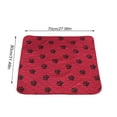 thumbnail image 3 of Tapis de Pipi pour Chien, Forte Capacité d'Absorption Tapis d'Entraînement pour Chien Lavable en Machine Tapis de Pipi Bas Motif Patte Adorable Imperméable Tapis d'Urine pour Chien, 3 of 8