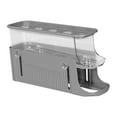 thumbnail image 3 of Tongina Refrigerator Egg Holder Automatic Rolling Egg Container, 2 Layer Stacked Egg Tray Rolling Egg Dispenser for Fridge Countertop Grey, 3 of 8