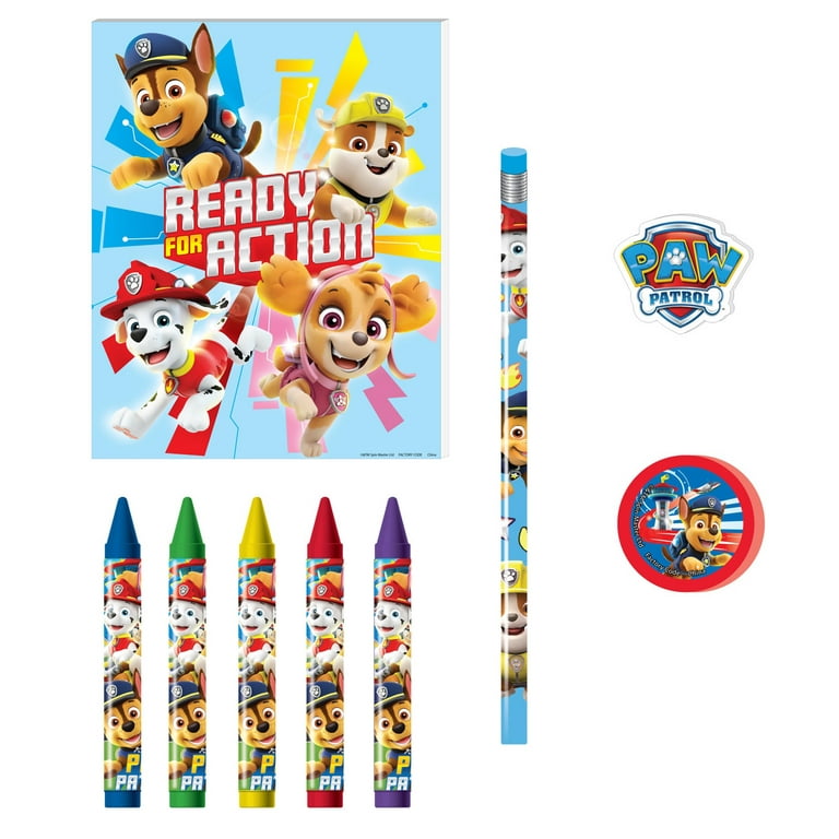 Paw patrol crayons 2025