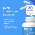 thumbnail image 3 of Zena Nutrition Colostrum Premium Capsules, Gluten Free, Unflavored, 1500mg Pure Colostrum, 90 Count, 3 of 10