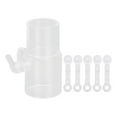 thumbnail image 2 of Swivel Oxygen Tubing Connector, Oxygen Tubing Straight Connector PVC Extra Thick Inner Wall  For Hospital, 2 of 8