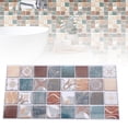 thumbnail image 1 of 6 Piezas De Papel Tapiz Para Salpicaduras De Cocina, Material De PVC, Diseño Autoadhesivo, Resistente Al Agua Y Al Aceite, Tamaño De 5,9 X 11,8 Pulgadas Para El Hogar, 1 of 7