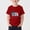 Red, variant on Avrnliq American Flag Patriotic Kids T-Shirt, Distressed USA Graphic Short Sleeve Crew Neck, Unisex Casual Tee for Boys Girls, Red,Size 14-15T