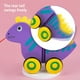 thumbnail image 4 of Juguetes para piscina, juguetes para bebés y niños pequeños: dinosaurio, caracol, tractor para empujar con la mano, cuerda para tirar, andador para bebés de 0 a 3 años, carrito para tirar, 4 of 7