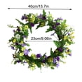 thumbnail image 2 of Guirnalda de margaritas artificial Paño Guirnalda floral falsa Puerta Decoración de flores de simulación de boda, Tipo 2 Sweethay HA7879-02B, 2 of 3
