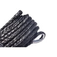 thumbnail image 4 of 10mm3/8 inch Synthetic Winch Rope Extension with Two Loops (3/8"85ft, Black), 4 of 4