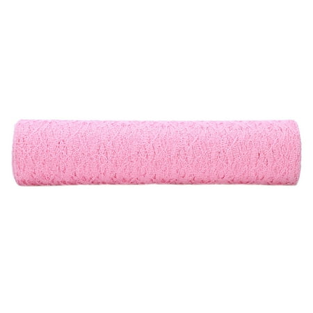 

Lace Roll 30cm x 9metres Wedding Table Runner Chair Vintage Decor Pink