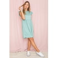 thumbnail image 2 of Sage Flutter Sleeve Midi Dress_Plus, 2 of 6
