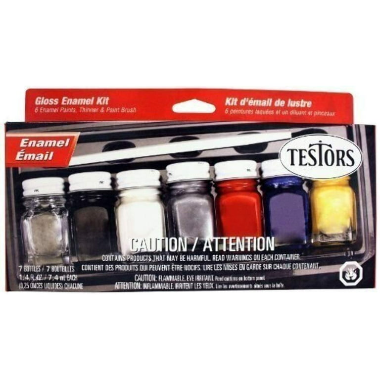 Testors 9196T 9 Pc Paint Set - Value (6 Pack)