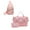 Pink, variant on Clearance! Titcea Duffle Bag for Women(3PC), Large Capacity Travel Garment Bags & Cosmetic bag & Shoulder Crossbody Bag Set, Gifts for Mom/Her