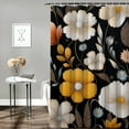 thumbnail image 2 of Creowell Annabel Kidston Flowers Pretty Shower Curtain 100% Polyester Bathroom Decor with Hooks 36x72, 2 of 7