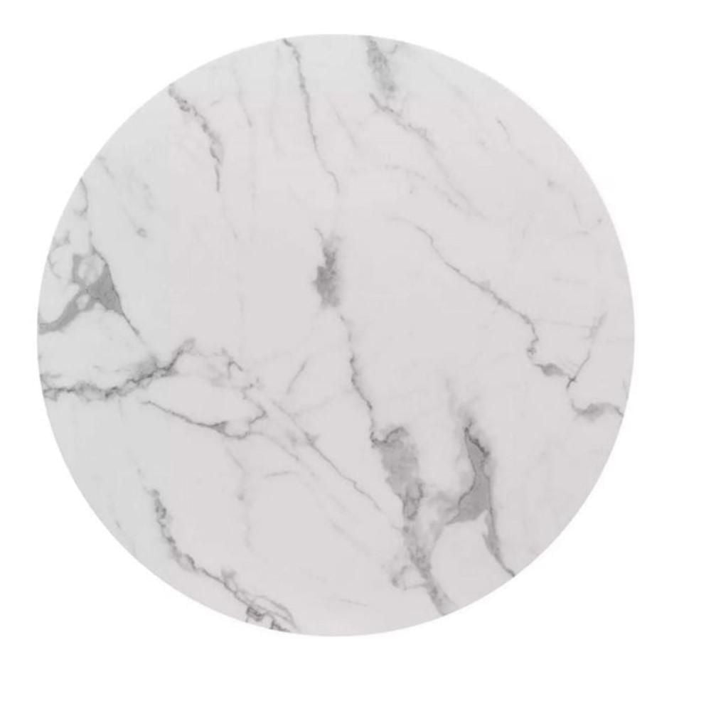 LEO FAUX MARBLE DINING TABLE 36"