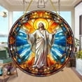 thumbnail image 4 of Puntoco Adornos de la escena de la natividad Adornos para el árbol de Navidad Juego de adornos colgantes de nacimiento Regalos religiosos sagrados Regalos de la escena de la natividad, 4 of 6