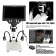 thumbnail image 1 of Microscope,Display 12mp Inch Color B1200 Auxiliary Stand And Amplification With Lcd Display 12mp 1-1200x With Metal 1-1200x Amplification Metal Stand And Two 7 Inch Microscope 7 Screen 12mp Precise, 1 of 6
