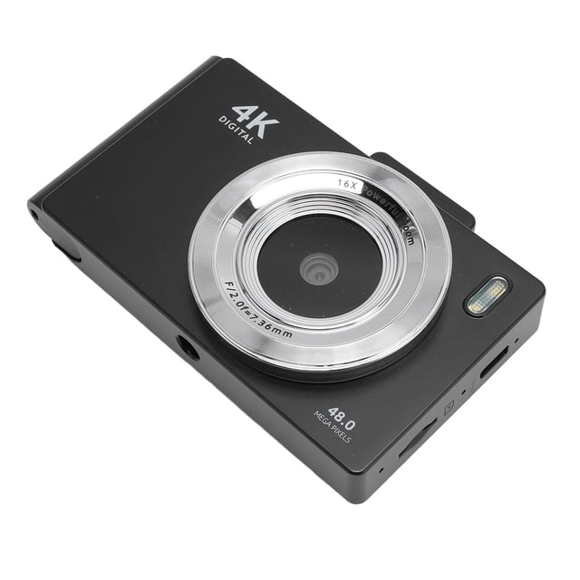 Cámara Digital Para Estudiantes, Enfoque Automático, Transferencia OTG, Cámara 4K HD, Enfoque Preciso, Luz De Flash Incorporada Para Fotografía Diaria