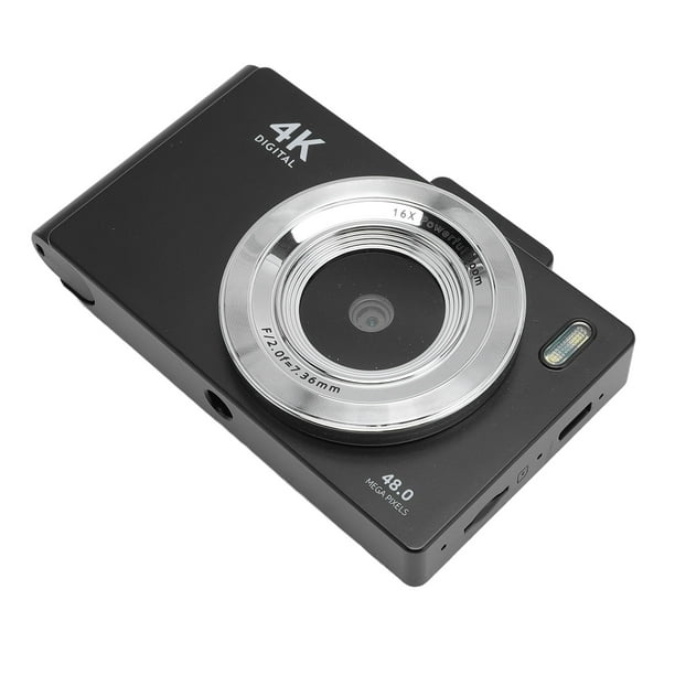 Cámara Digital Para Estudiantes, Enfoque Automático, Transferencia OTG, Cámara 4K HD, Enfoque Preciso, Luz De Flash Incorporada Para Fotografía Diaria