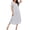 Grey Stars, variant on Ekouaer Nightgowns for Women Bamboo Viscose Long Night Gown Short Sleeve Moo Moos V Neck Sleep Shirts Pleated House Dress