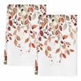 thumbnail image 2 of Brown Eucalyptus Leaves Kitchen Towels Set of 2, Summer Botanical Watercolor Absorbent Dish Towels for Kitchen, Microfiber Hand Towel, Quick Drying Tea Towel for Cleaning Decorative Dishcloths, 2 of 7