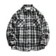 thumbnail image 1 of Blusa y camisa de manga larga con cuello vuelto para hombre Blusa de poliéster con solapa y bolsillos con botones de celda Return To The Ancients para hombre, 1 of 3