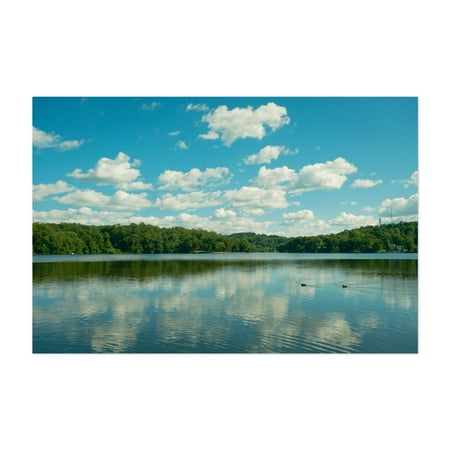 Lakeside Park, Pompton Lakes 02 - Pompton Lakes New Jersey Photography Unframed Wall Art Print 5 x 7 inches